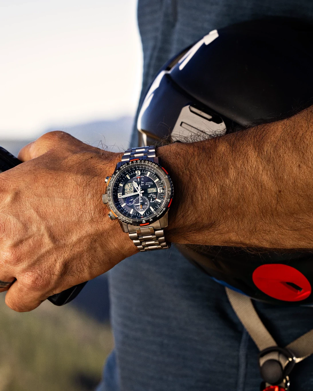 Citizen Promaster Skyhawk A-T Eco-Drive Black Titanium Watch | CITIZEN